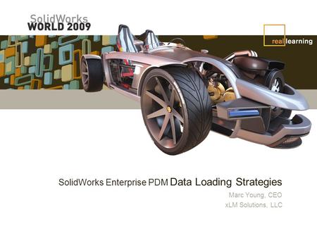 SolidWorks Enterprise PDM Data Loading Strategies