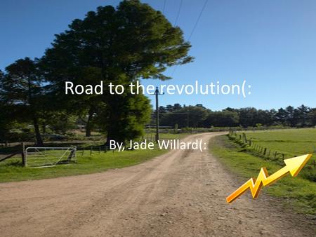 Road to the revolution(: By, Jade Willard(:. Differences arise 1824.