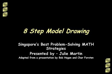 8 Step Model Drawing Singapore’s Best Problem-Solving MATH Strategies