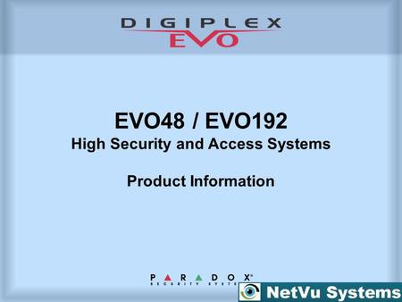 High Security and Access Systems