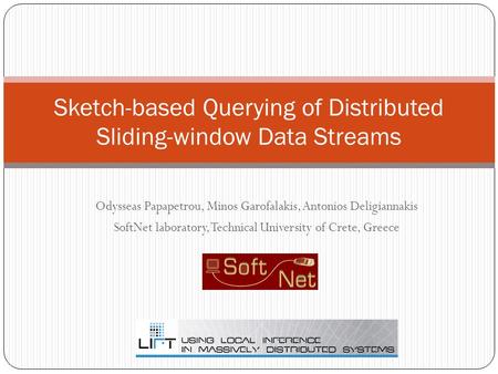 Sketch-based Querying of Distributed Sliding-window Data Streams