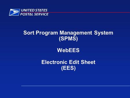 Sort Program Management System
