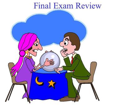 Final Exam Review 1 1.