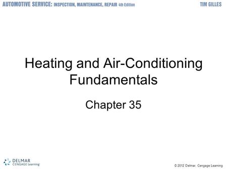 Heating and Air-Conditioning Fundamentals