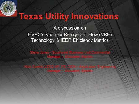 Texas Utility Innovations