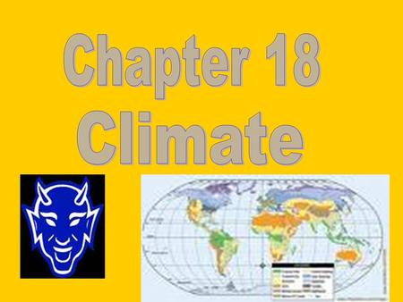 Chapter 18 Climate.