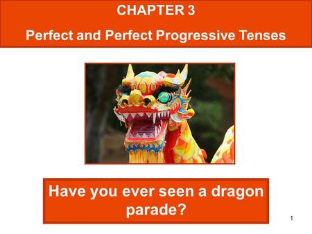 Have you ever seen a dragon parade?