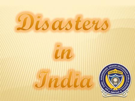 Natural disasters from 1980 to 2012 An overview No. of event : 431 No. of people killed : 143,039 Average killed per year : 4,614 No. of people affected.