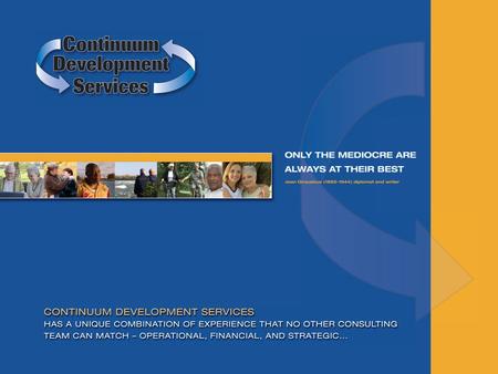 Senior Living Consultants. First Year Operations: Lessons Learned from a Hard First Year www.npaonline.org.