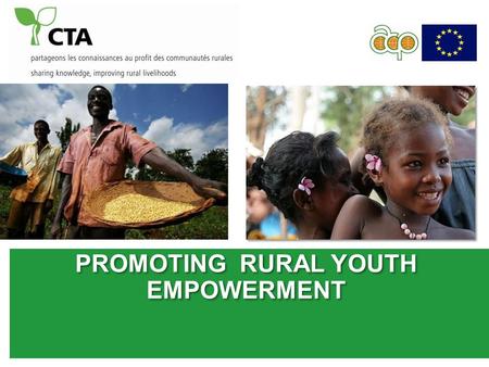 PROMOTING RURAL YOUTH EMPOWERMENT