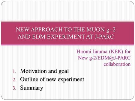 NEW APPROACH TO THE MUON g2 AND EDM EXPERIMENT AT J-PARC