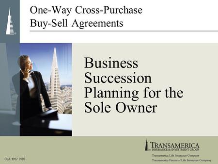 Business Succession Planning for the Sole Owner