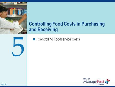 presentation food cost