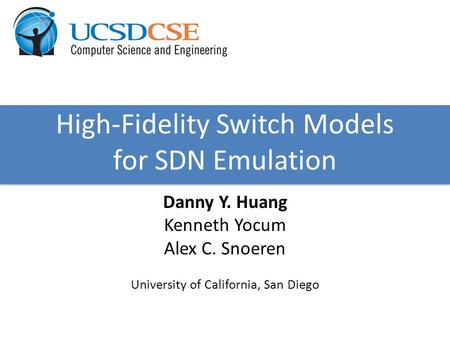 High-Fidelity Switch Models for SDN Emulation