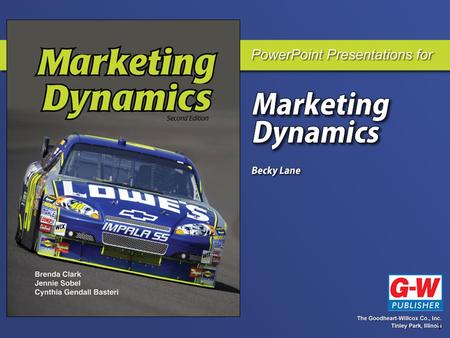 Part 1 Marketing Dynamics