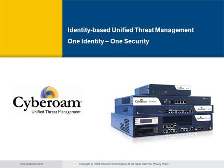Identity-based Unified Threat Management
