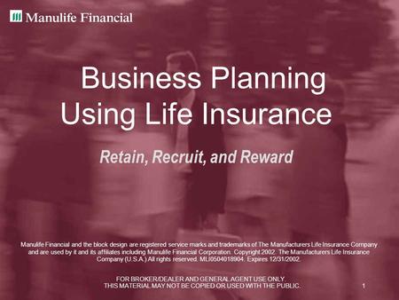 Business Planning Using Life Insurance