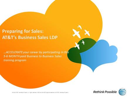 Preparing for Sales: AT&T’s Business Sales LDP