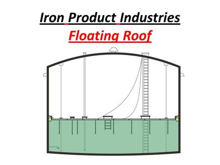 Iron Product Industries Floating Roof. Benefits- Savings - Preventing evaporation of product, which will pay for itself in less than a year Prevents Pollution.