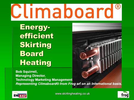 Energy-efficient Skirting Board Heating