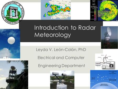 Introduction to Radar Meteorology
