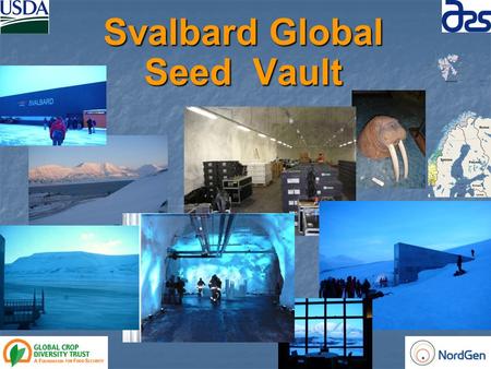 Svalbard Global Seed Vault. Source of Seed samples by Country of Collection of January 29, 2010