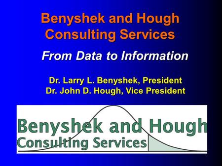 Benyshek and Hough Consulting Services