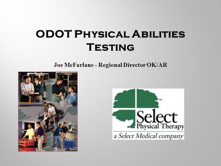 ODOT Physical Abilities Testing
