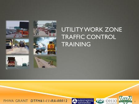 Utility work zone traffic control training