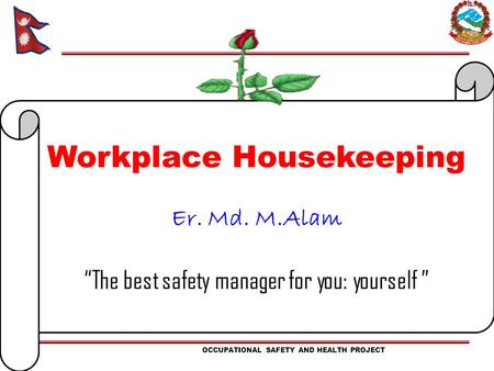 Workplace Housekeeping