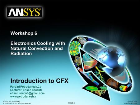 Workshop 6  Electronics Cooling with Natural Convection and Radiation