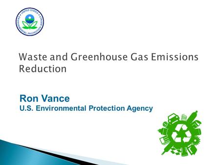 Waste and Greenhouse Gas Emissions Reduction