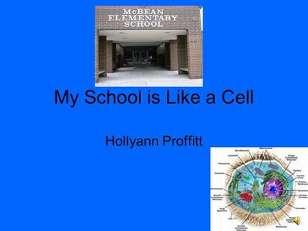 My School is Like a Cell Hollyann Proffitt Dr. Dallas, the principal, would be the nucleus because she is head of the school. nucleus.