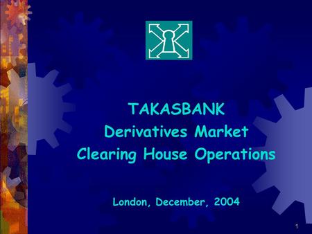 Clearing House Operations