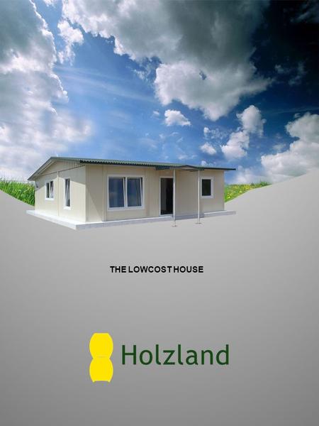 THE LOW­COST HOUSE. Model 49 Outside dimensions: 7,00 m x 7,02 m = 49 m² Room layout: living room, 2 bedrooms, kitchenette, bathroom.