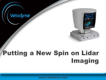 Putting a New Spin on Lidar Imaging