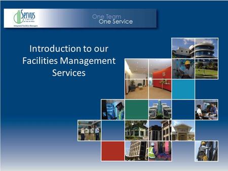 Introduction to our Facilities Management Services