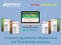 5 Common QuickBooks Related Issues and Their Reliable Solutions