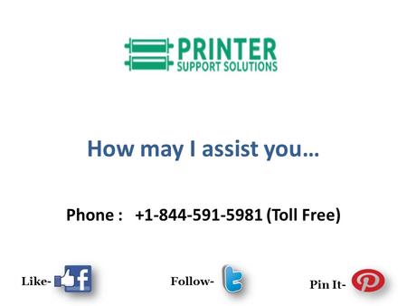 Dial Printer Tech Support Phone Number +1-844-591-5981 To Get Complete Printer Support