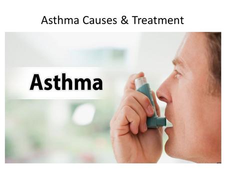Asthma Causes & Treatment. Airway in Asthma Patient.