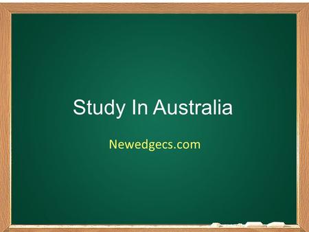Study In Australia Newedgecs.com. About Newedgecs Studying in Australia, the land of opportunity. Get ready to study in the Australia with our guide to.