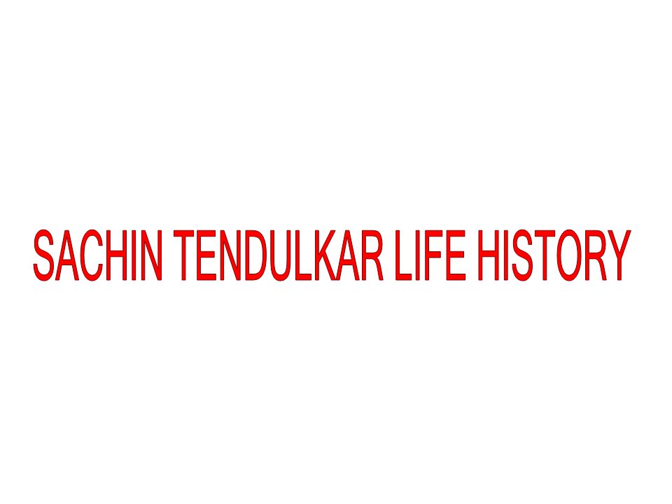 Discover 103+ biographical sketch of sachin latest