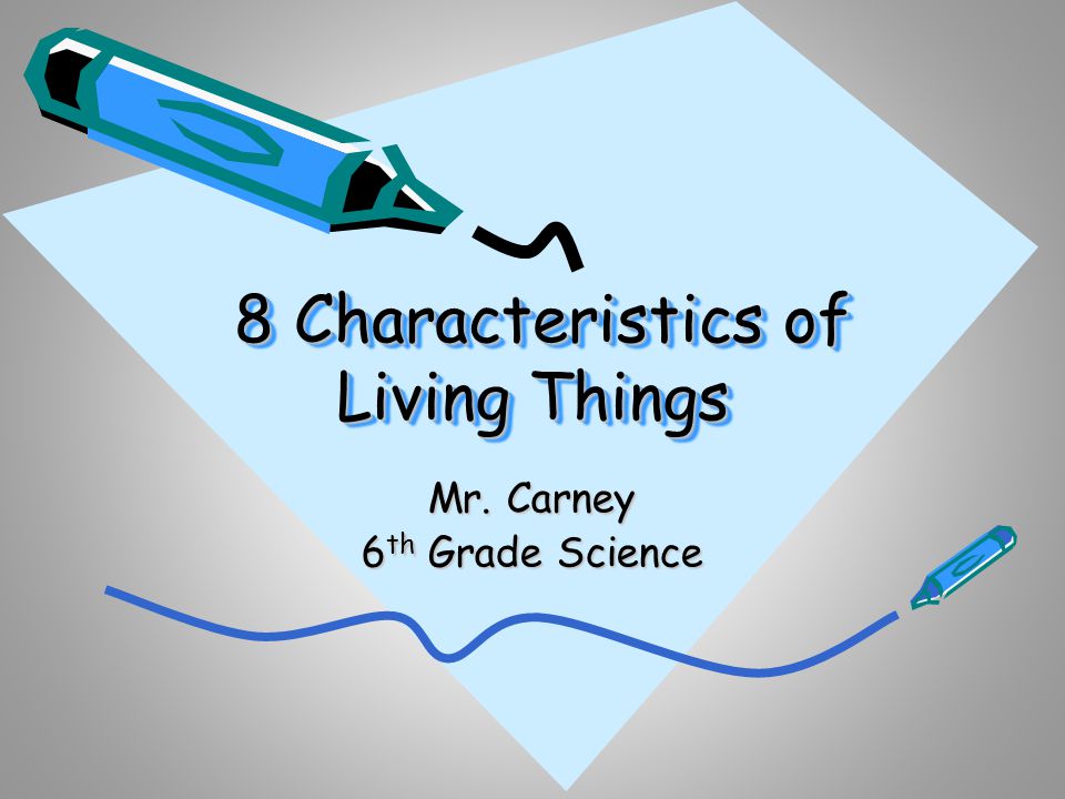 8 Characteristics Of Living Things Ppt Video Online Download