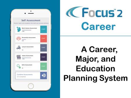A A Career, Major, and Education Planning System C areer.
