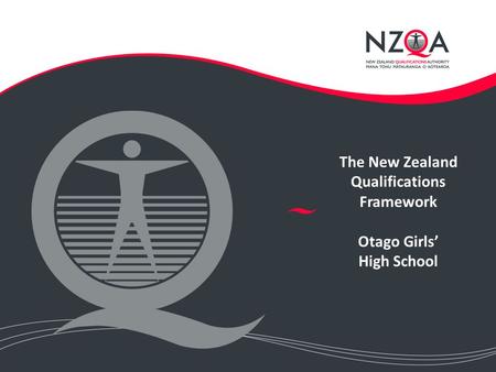 The New Zealand Qualifications Framework Otago Girls’ High School.