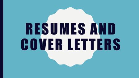 RESUMES AND COVER LETTERS. WHAT IS A RESUME? Type of genre writing –Professional –Type of writing by an author who is trying to get something (job, scholarship,