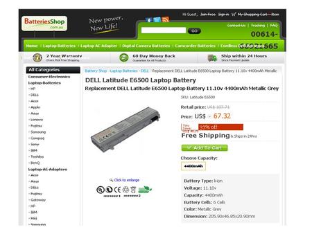 The Basics of Caring for Your Latitude E6500 Battery and Adapter Any person, who has good knowledge about computers and laptops, would know that he has.