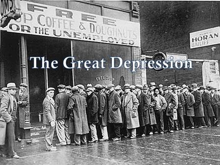 Great Depression. Causes of Depression 1. Rise of consumerism led to the overproduction of manufactured goods Radios, cars, kitchen appliances were made.