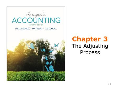 Chapter 3 The Adjusting Process 3-1. What is the Difference Between Cash Basis Accounting and Accrual Basis Accounting? Cash basis accounting Revenue.