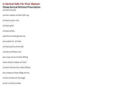 Orlistat online order